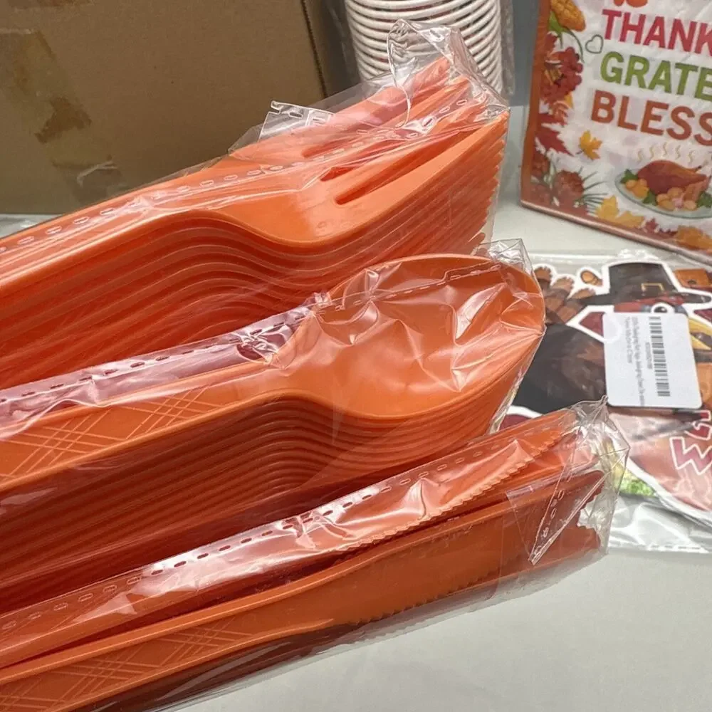 189Pcs Thanksgiving Party Supplies Thanksgiving Plates And Napkins Thanksgivi...